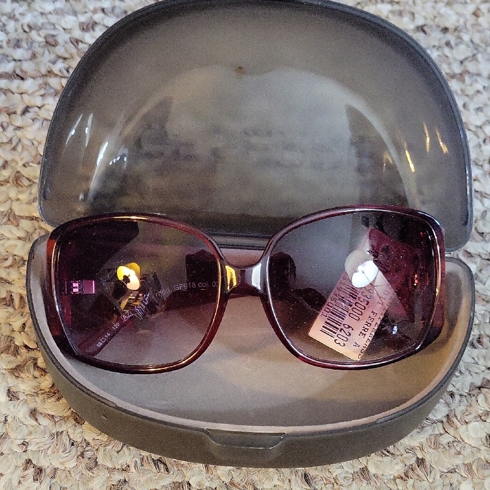 Gianfranco Ferre Purple Sunglasses Gradient Lenses